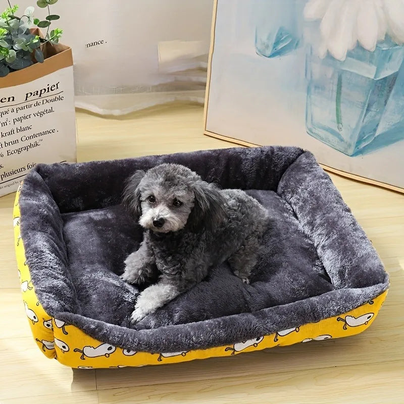 Pet Dog Bed Sofa Mats Winter Pet Products Coussin Chien Accessories Dogs Basket Supplies For Large Medium Small House Cat Bed